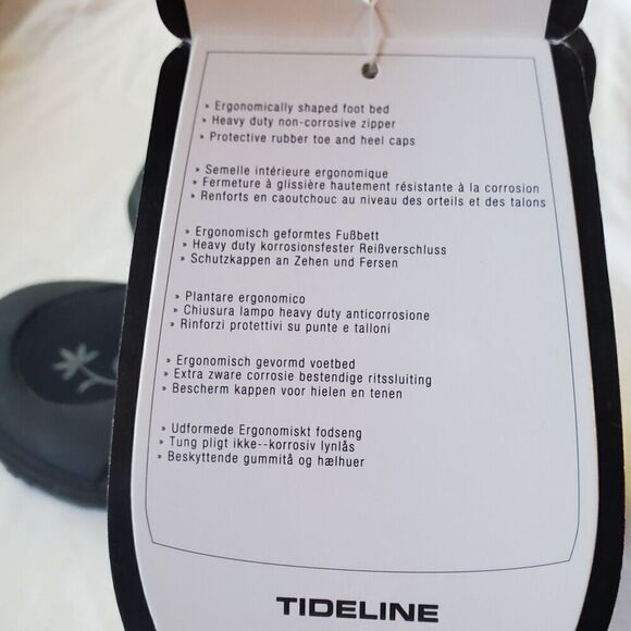 Stohlquist Tideline Women's 5 mm Neoprene Paddle Water Boots Black Size 5 - Picture 10 of 10